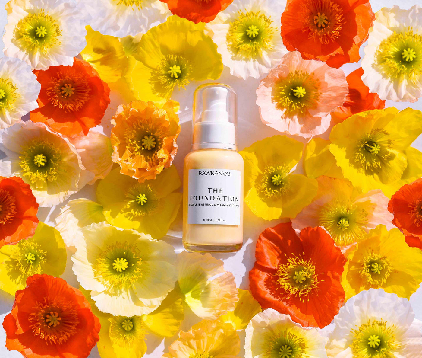 Image of RAWKANVAS The Foundation: Flawless Retinol & Vitamin C Lotion