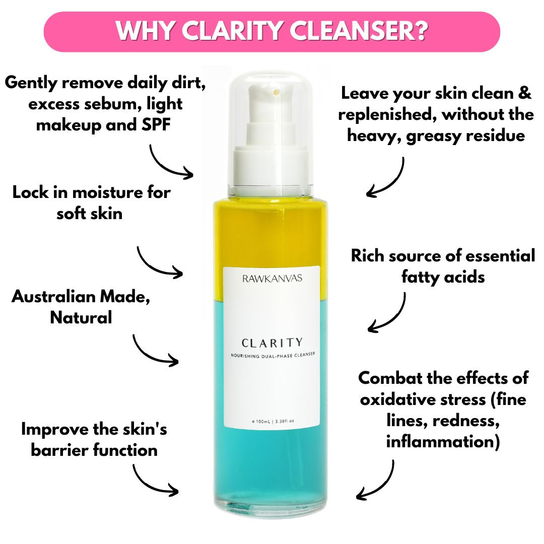 Clarity: Nourishing Oil & Water Cleanser