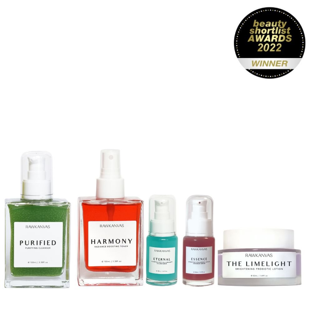 Combination AM PM Full Routine for Combination Skin l RAWKANVAS