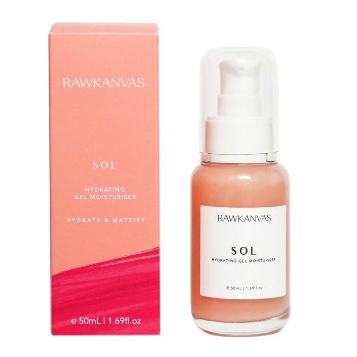 Sol: Hydrating Gel Moisturiser - RAWKANVAS